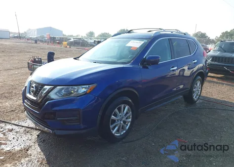 2017 Nissan Rogue Sv из США, поврежденный, VIN 5N1AT2MV3HC744968